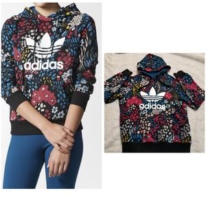 Adidas trefoil SLIM ALLOVER PRINT AOP pullover swe